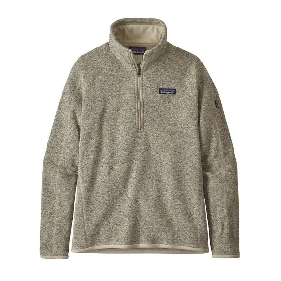 Women's Better Sweater 1/4-Zip Fleece Fitted Loose Oversized