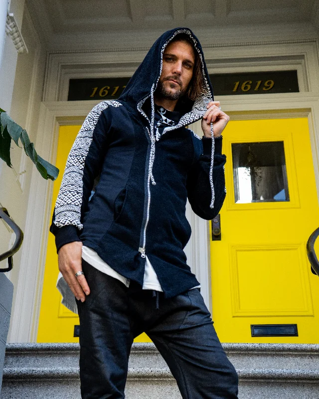 Unisex Yohei Hoodie Hoodie with Ribbed Hem Stretchable Secure