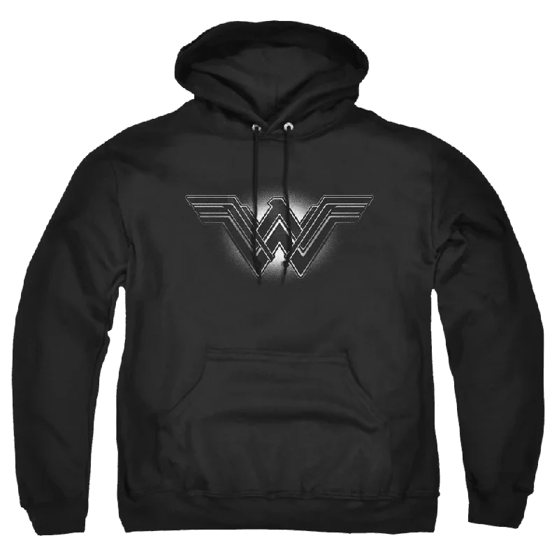 Batman v Superman Glow Emblem - Pullover Hoodie Cashmere Luxurious Pullover