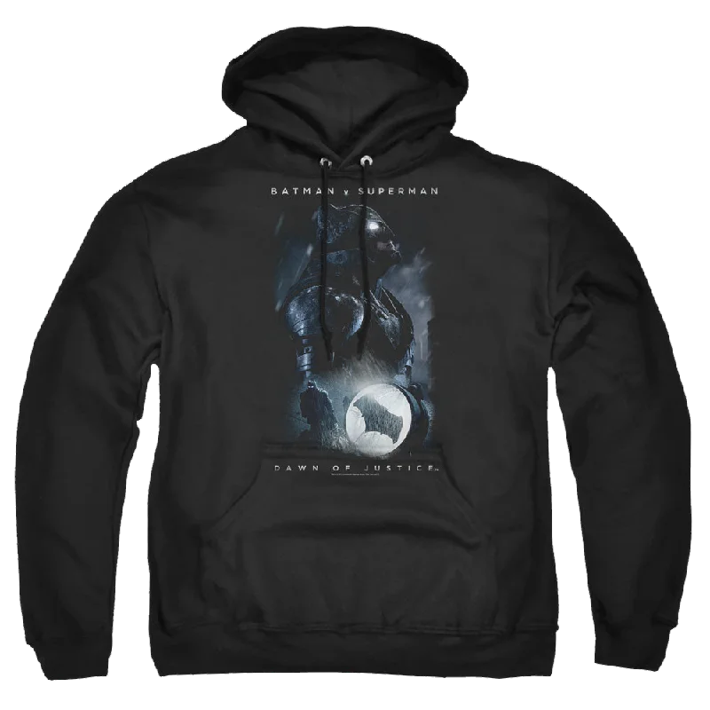 Batman v Superman Signal - Pullover Hoodie Cap Sleeve Casual