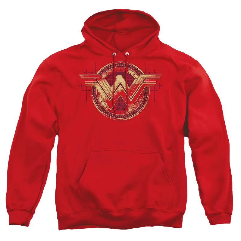 Batman v Superman Wonder Shield - Pullover Hoodie Fleece Warm Pullover