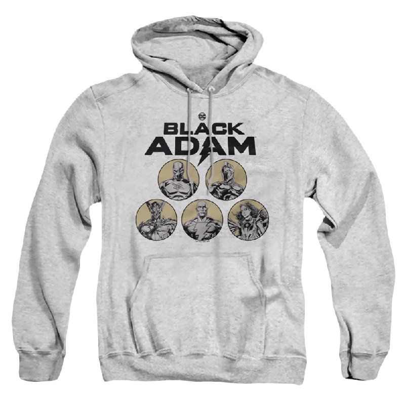 Black Adam Black Adam Contrast Group - Pullover Hoodie Kimono Neck Pullover
