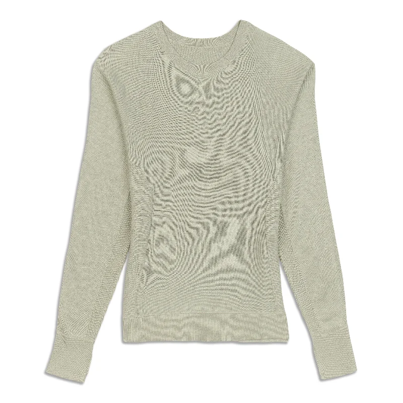 Cashlu Knit Pullover - Resale Fitted Ribbed Sweater