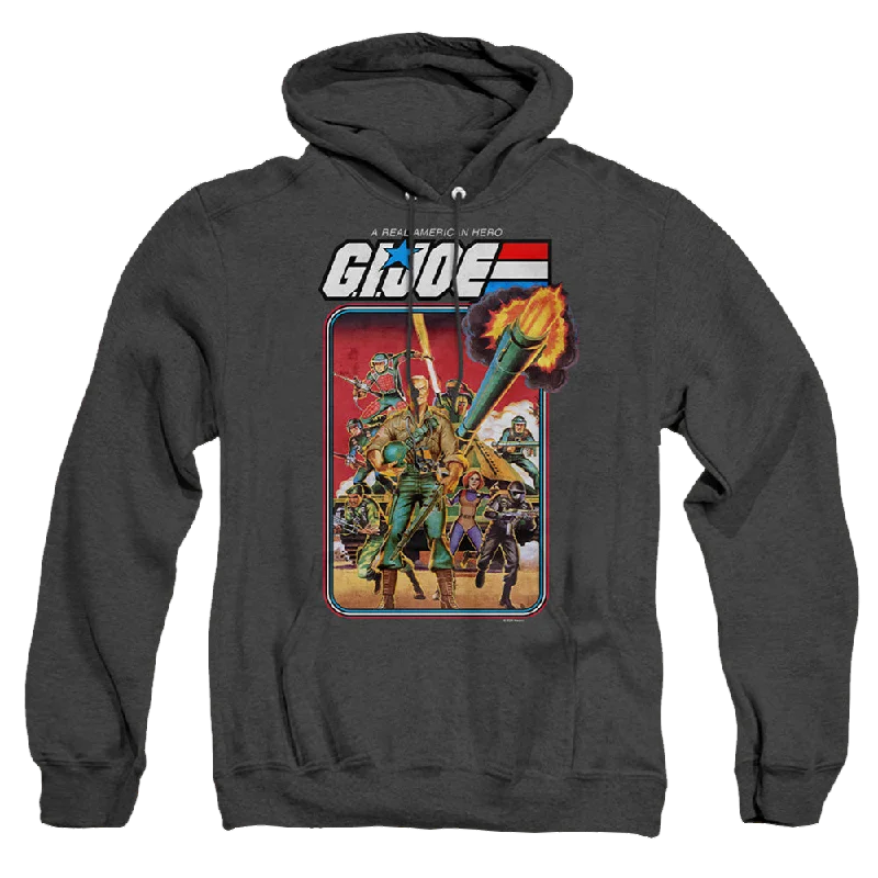 G.I. Joe Hero Group - Heather Pullover Hoodie Saggy Sleeve Comfort