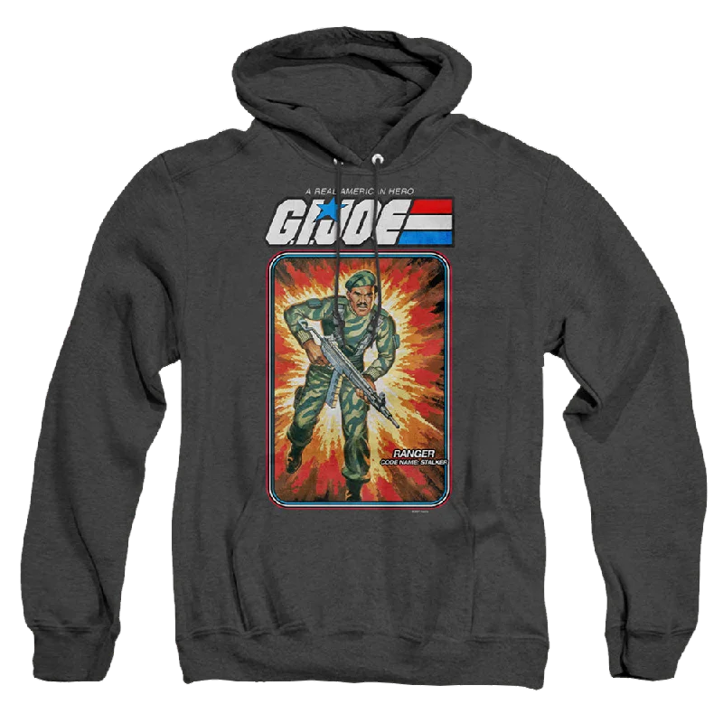 G.I. Joe Stalker Card - Heather Pullover Hoodie Sheath Sleeve Elegant