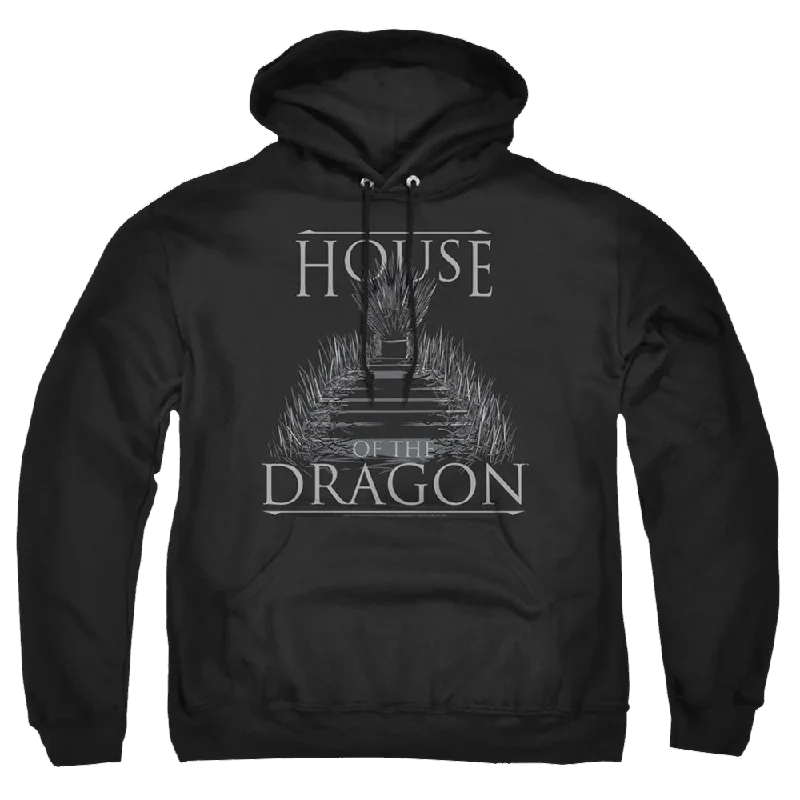 House of the Dragon Sword Throne - Pullover Hoodie V-Neck Stylish Pullover