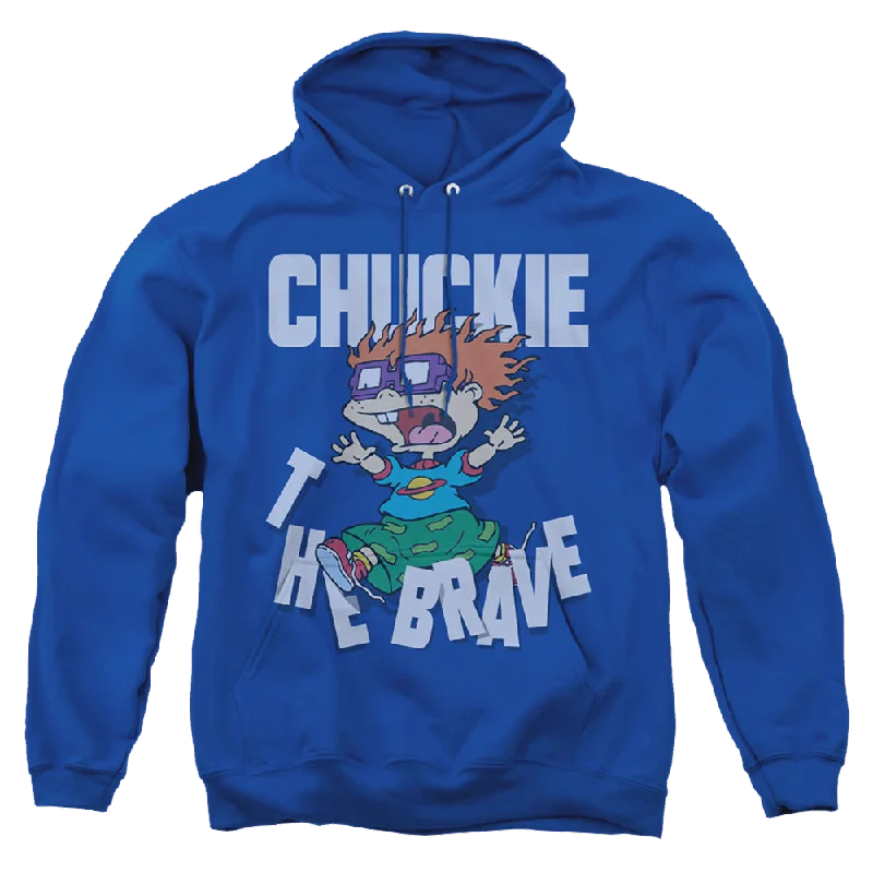 Rugrats Chuckie The Brave - Pullover Hoodie Chenille Soft Sweater