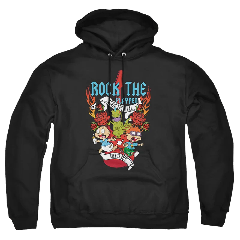 Rugrats Rock The Playpen Music Festival - Pullover Hoodie Soft Wool Sweater