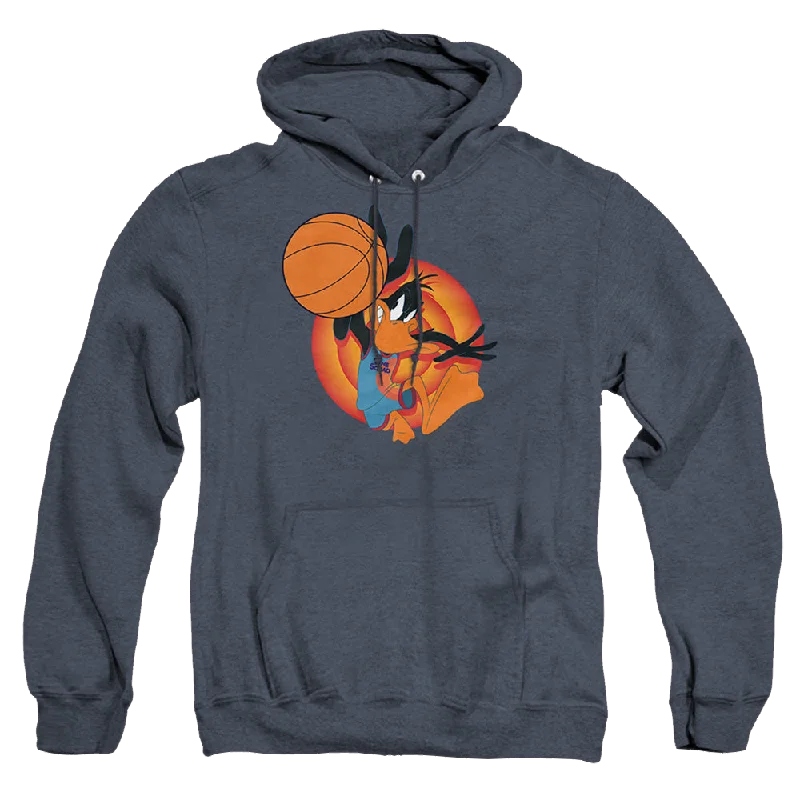 Space Jam - A New Legacy Daffy Slam - Heather Pullover Hoodie Short Puff Sleeve