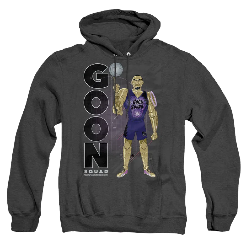 Space Jam - A New Legacy Goon Squad Chronos - Heather Pullover Hoodie Bolero Style Sweater Space Jam - A New Legacy Goon Squad Chronos - Heather Pullover Hoodie Bolero Style Sweater