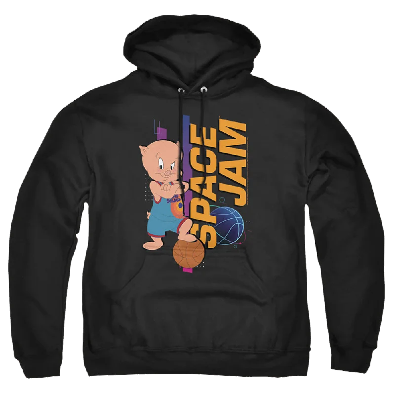 Space Jam - A New Legacy Porky Standing - Pullover Hoodie Bardot Neck Top