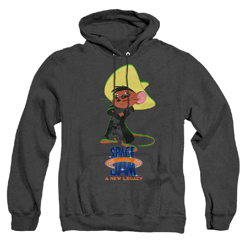 Space Jam - A New Legacy Speedy Matrix - Heather Pullover Hoodie Hooded Pullover Sweater