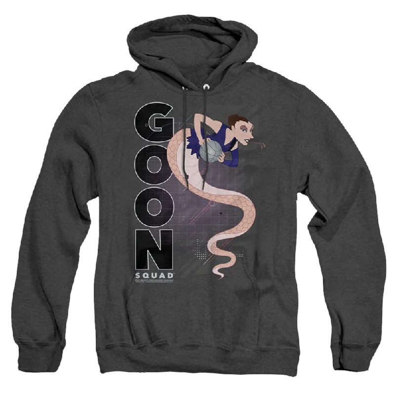 Space Jam - A New Legacy White Mamba - Heather Pullover Hoodie Lantern Sleeve Elegant Space Jam - A New Legacy White Mamba - Heather Pullover Hoodie Lantern Sleeve Elegant