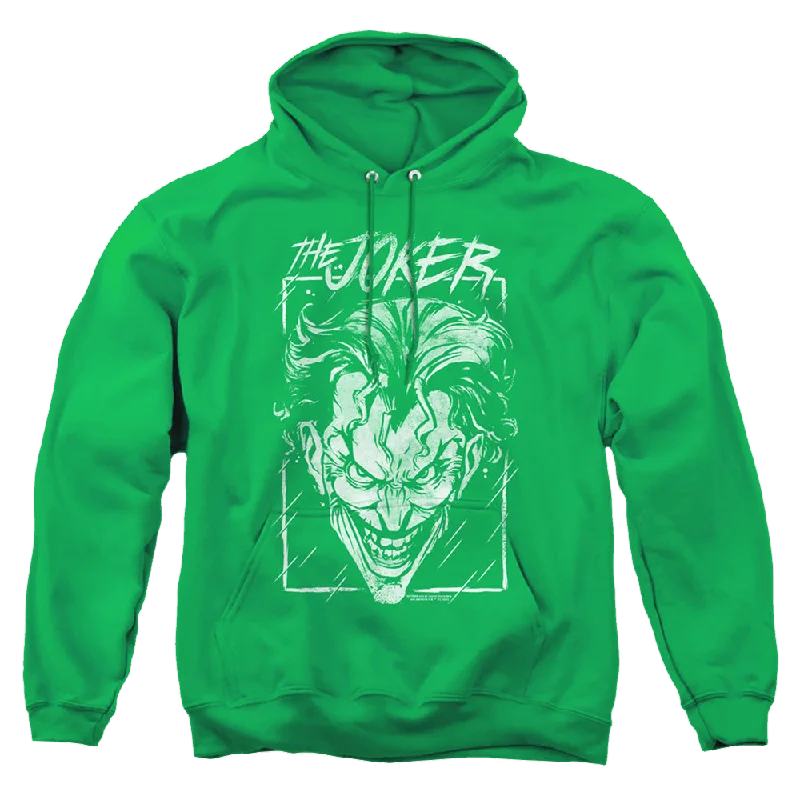 The Batman (2022) Joker Storm On Green - Pullover Hoodie Angora Wool Cozy