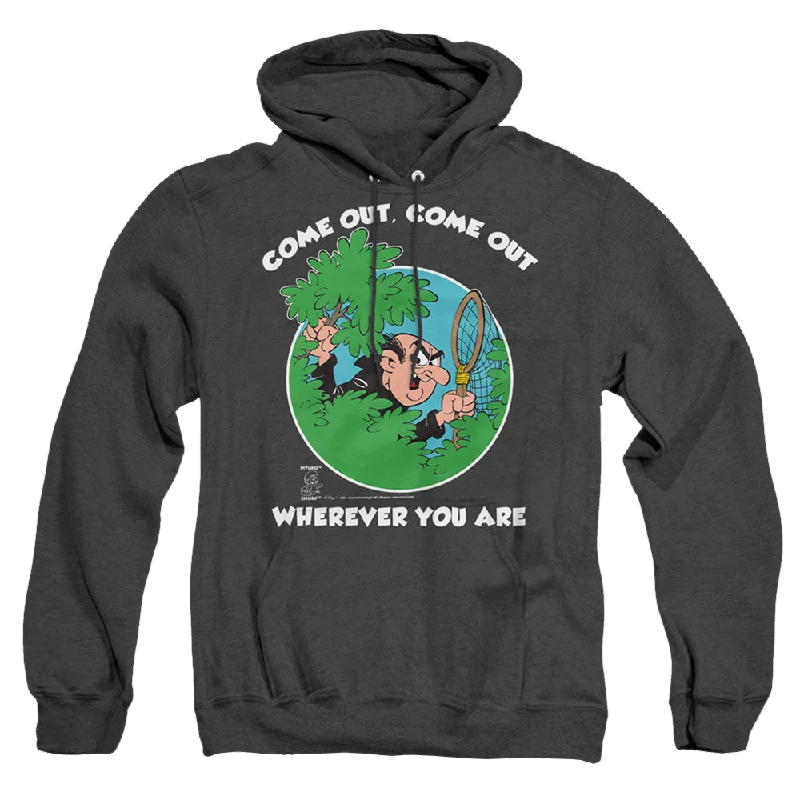 The Smurfs Gargamel - Heather Pullover Hoodie Flare Sleeve Stylish