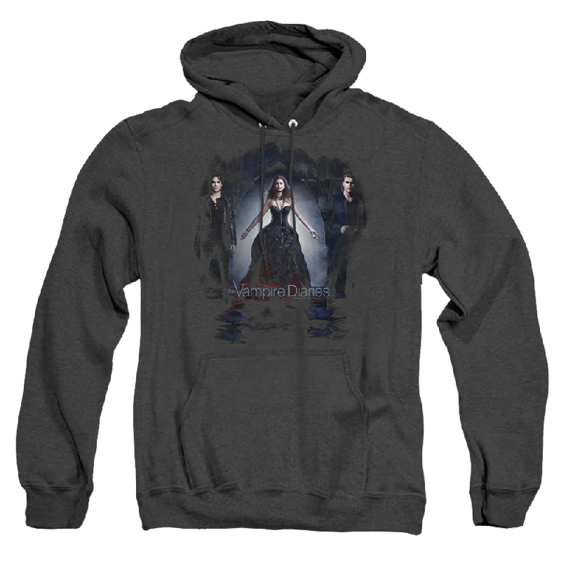 Vampire Diaries, The Bring It On - Heather Pullover Hoodie Fleece Warm Pullover