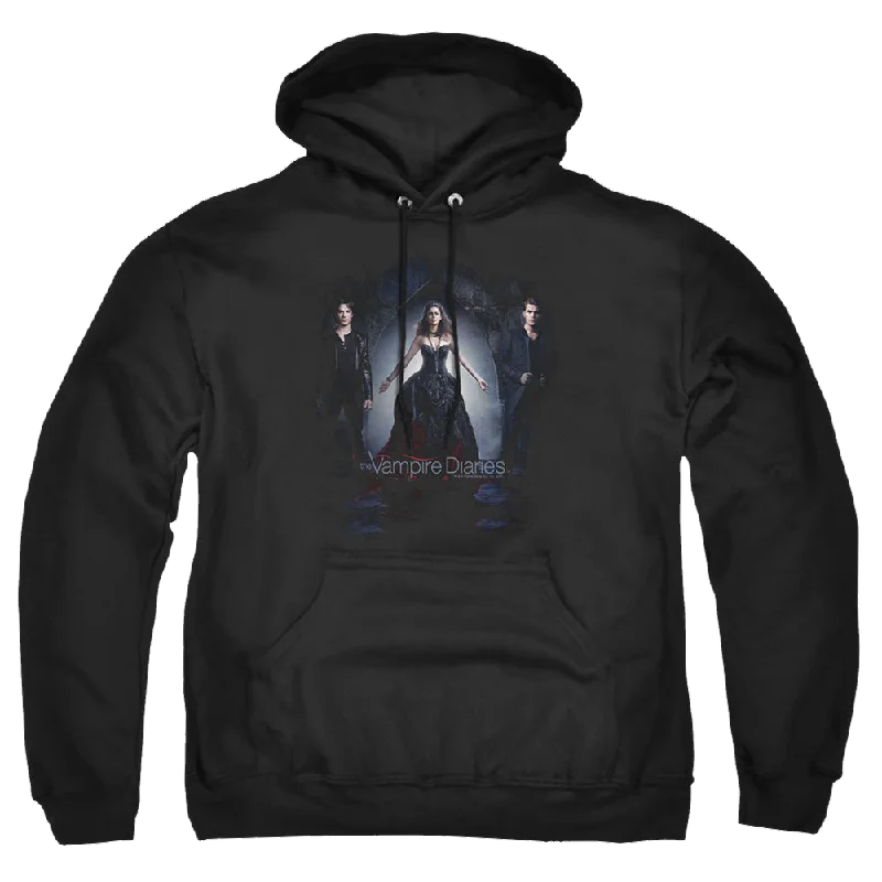 Vampire Diaries, The Bring It On - Pullover Hoodie Faux Fur Trim
