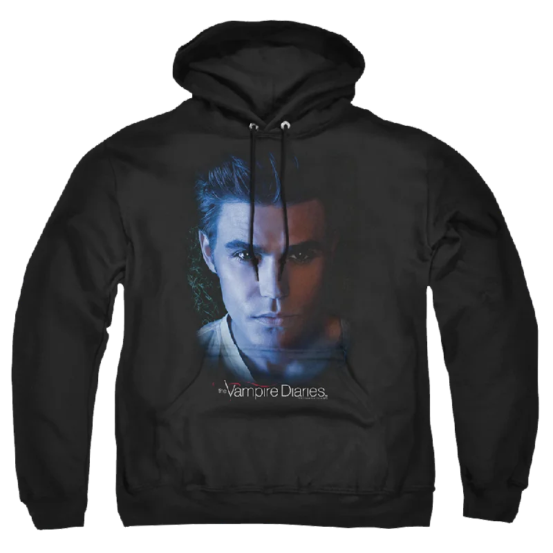 Vampire Diaries, The Stefan - Pullover Hoodie Cold Shoulder Design