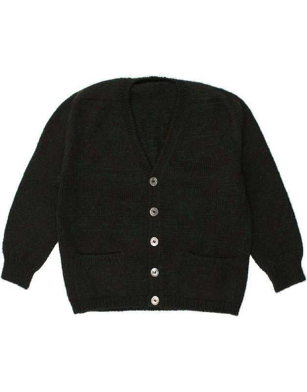 VINTAGE Womens Cardigan Sweater UK 20 2XL Green Flecked Open Front Closed Front Wrap Front VINTAGE Womens Cardigan Sweater UK 20 2XL Green Flecked Open Front Closed Front Wrap Front