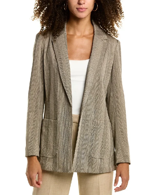 Anne Klein Notch Collar Blazer Women's Trendy Jacket