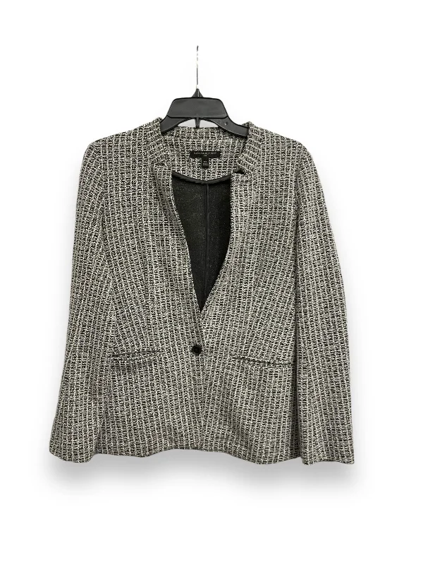 Blazer By Banana Republic In Black & White, Size: Xs Women's Luxurious Suit