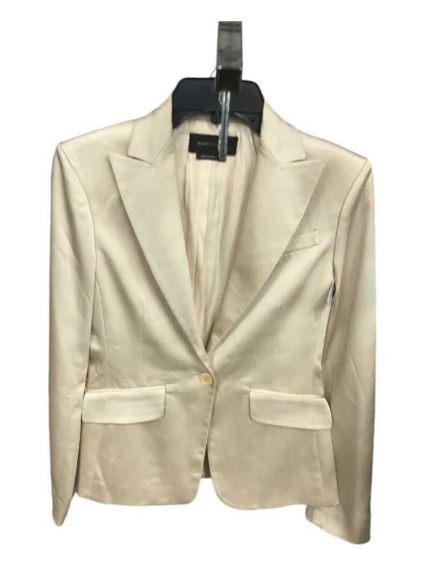 Blazer By Bcbgmaxazria In Cream, Size: Xs Women's Lightweight Blazer