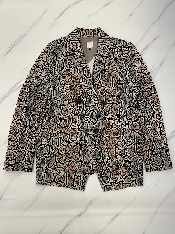 Blazer By Cabi In Snakeskin Print, Size: 14 Women's Premium Blazer