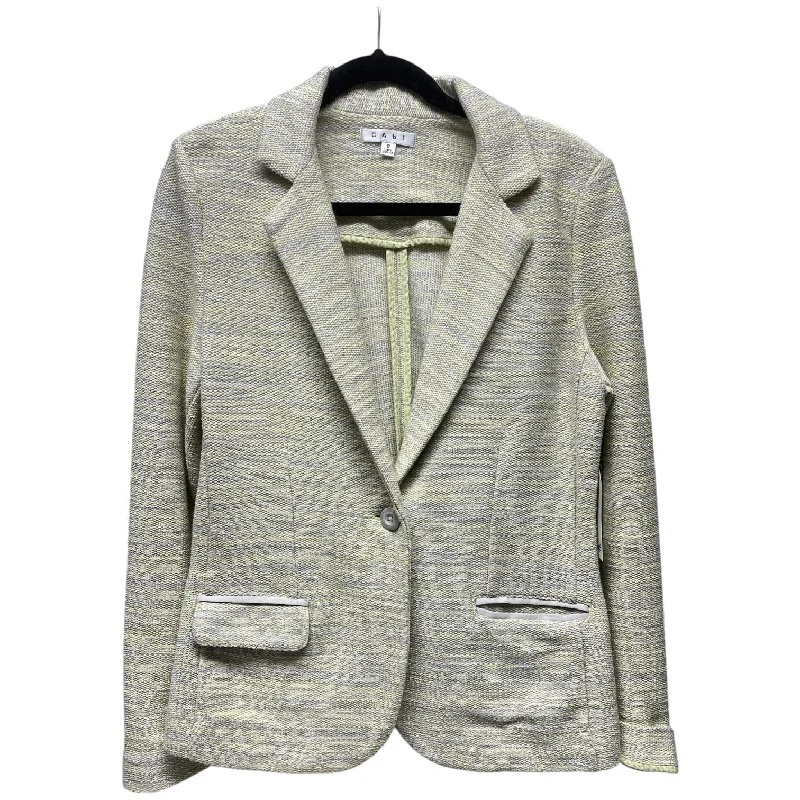 Blazer By Cabi In Yellow, Size: 8 Women's Handmade Blazer