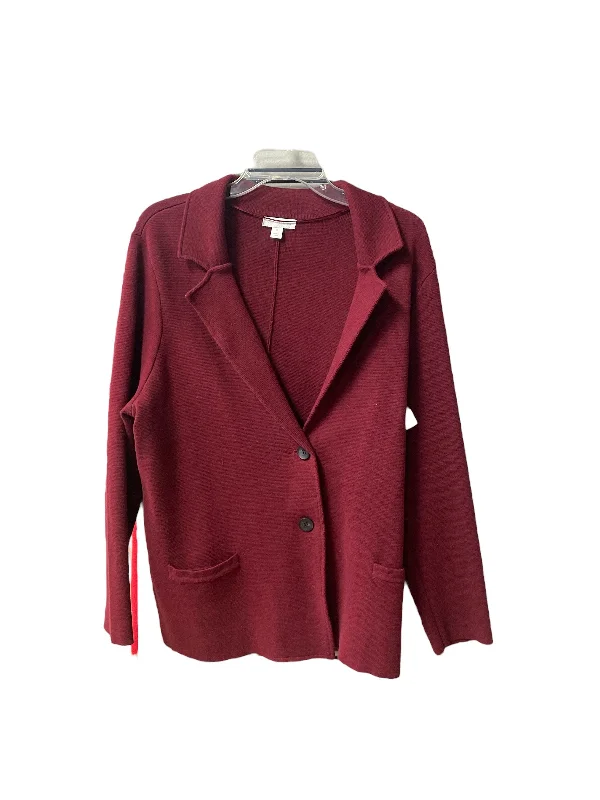 Blazer By Charter Club In Red, Size: Xl Women's Boutique Jacket