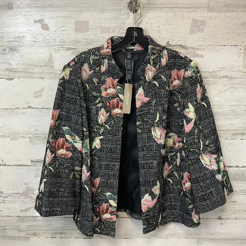 Blazer By Chicos In Black, Size: M Plus Size Women's Coat