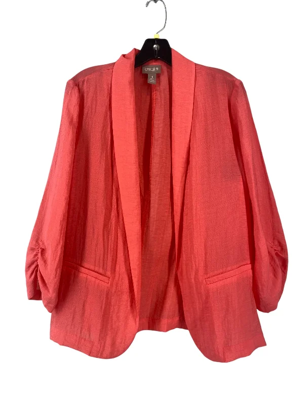 Blazer By Chicos In Coral, Size: S Women's Vacation Suit