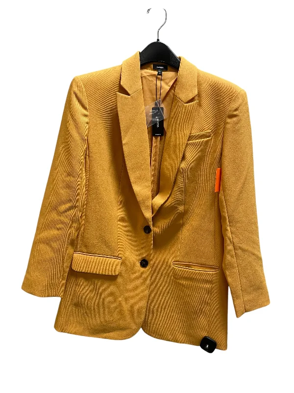 Blazer By Express In Yellow, Size: Xs Women's Formal Blazer