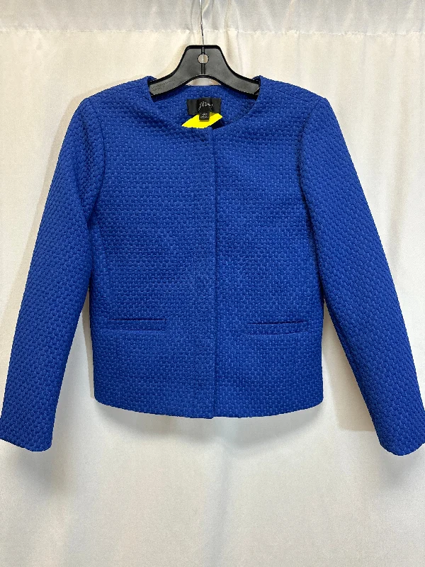 Blazer By J. Crew In Blue, Size: Xs Women's Trendy Jacket