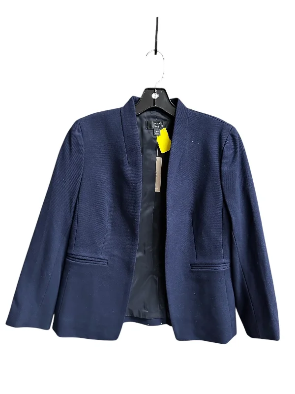 Blazer By J. Crew In Navy, Size: Mp Women's Handmade Blazer
