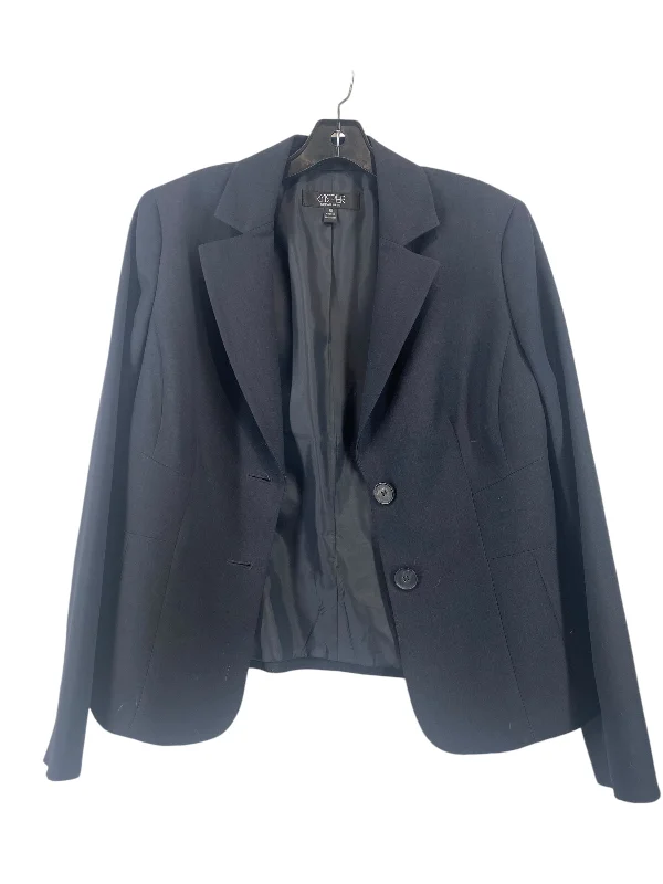 Blazer By Kasper In Black, Size: 12 Women's Vintage Suit