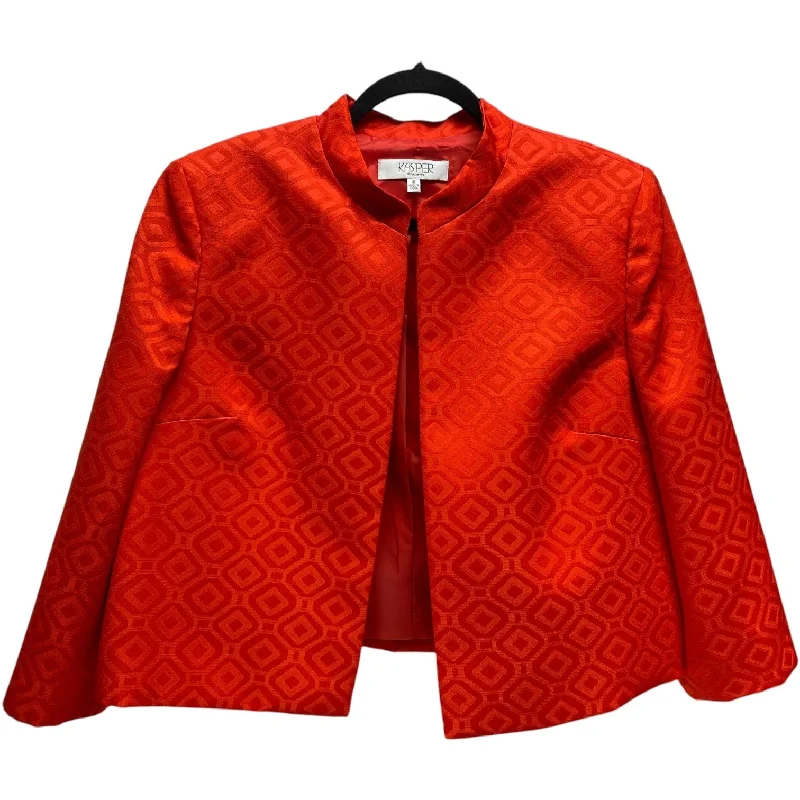 Blazer By Kasper In Red, Size: Xl Fashion Women's Blazer