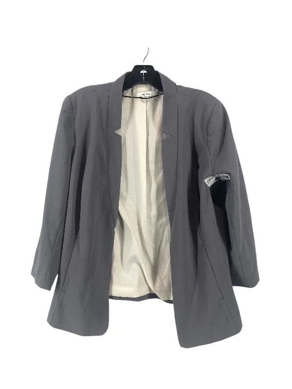 Blazer By Kensie In Grey, Size: L Women's Elegant Jacket
