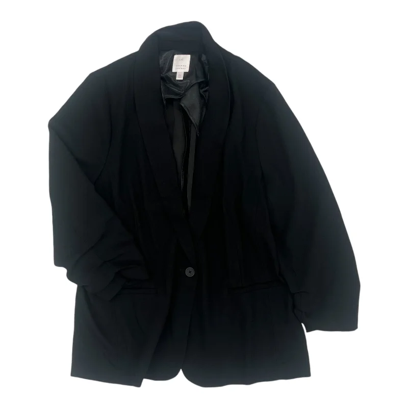 Blazer By Lc Lauren Conrad In Black, Size:Xl Women's Print Jacket