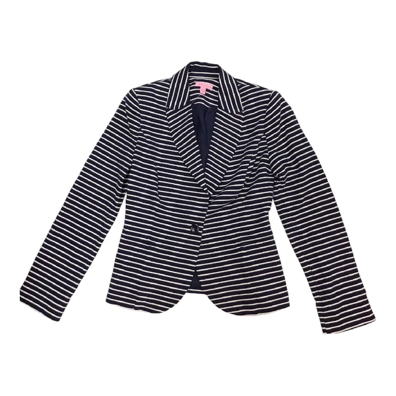 Blazer By Lilly Pulitzer In Striped Pattern, Size: S Women's Premium Blazer