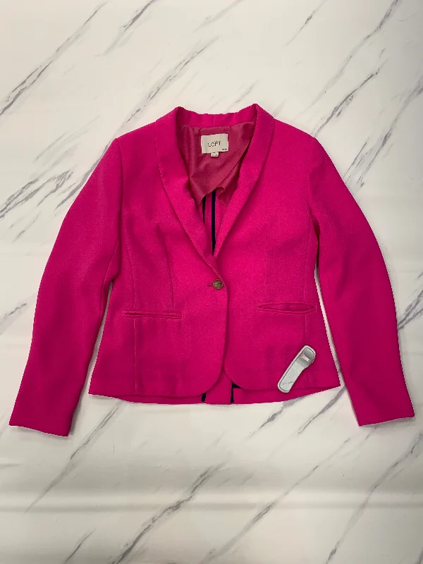 Blazer By Loft In Pink, Size: Petite   Xs Women's High-End Blazer