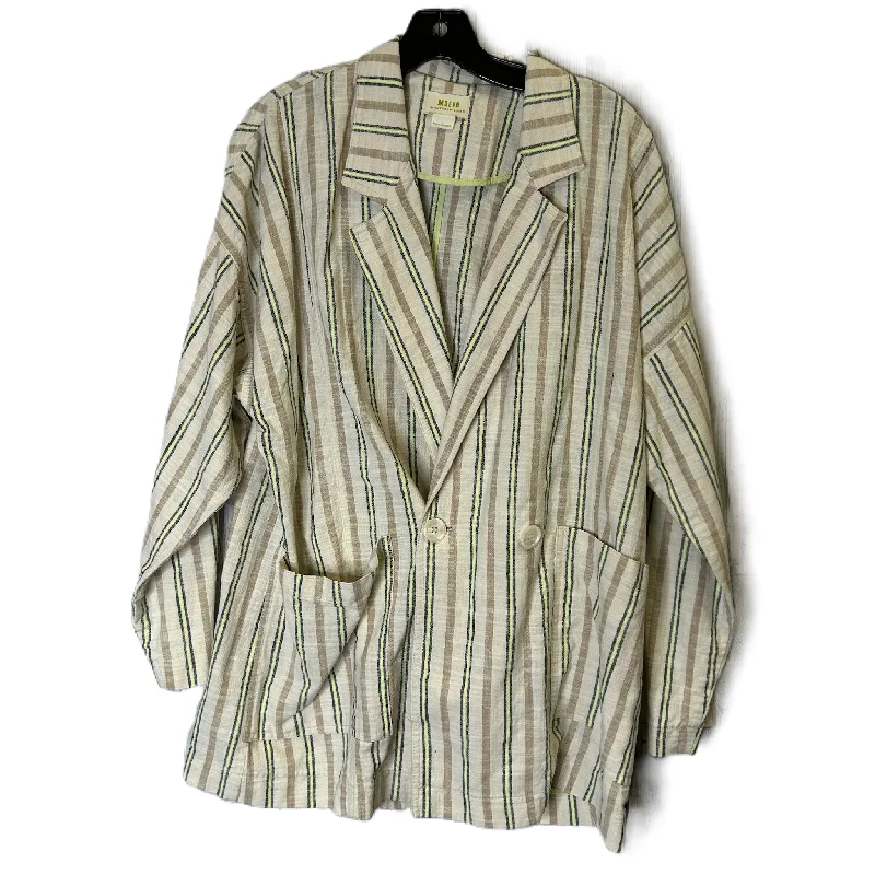 Blazer By Maeve In Cream, Size: L Women's Classic Blazer