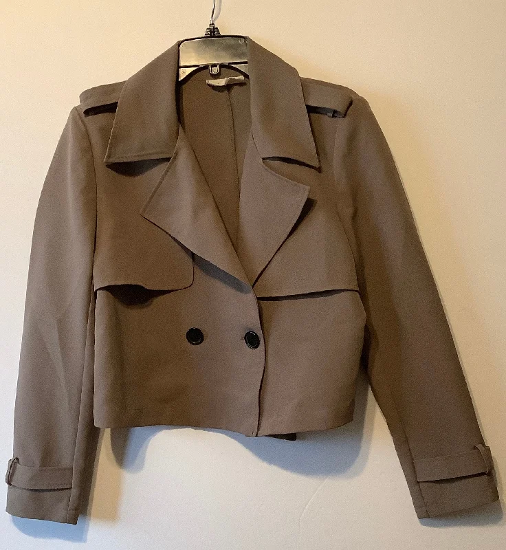 Blazer By Melloday In Tan, Size: M Plus Size Women's Coat