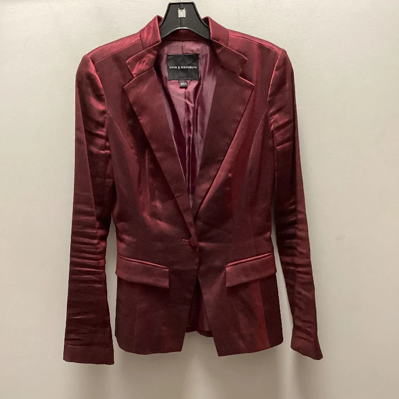 Blazer By Rock And Republic In Red, Size: Xs Women's Casual Suit