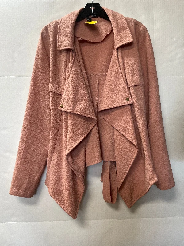 Blazer By Windsor In Peach, Size: M Women's Luxurious Jacket