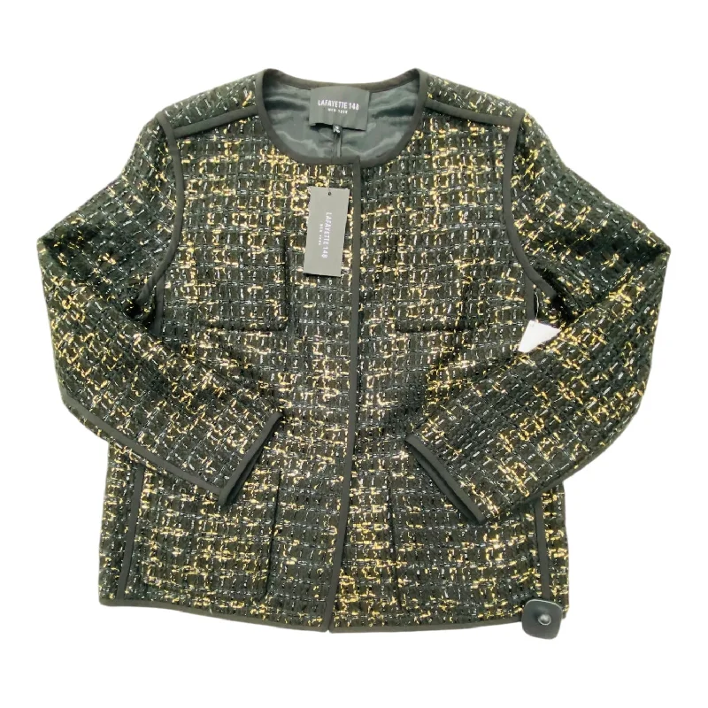 Blazer Designer By Lafayette 148 In Multi-colored, Size: L Women's Boutique Suit