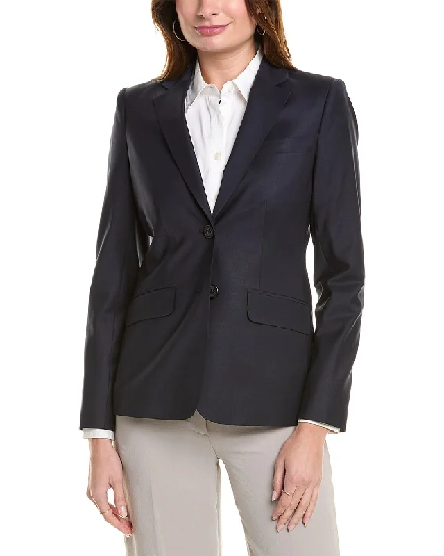 Brooks Brothers Explorer Wool-Blend Blazer Women's Designer Suit