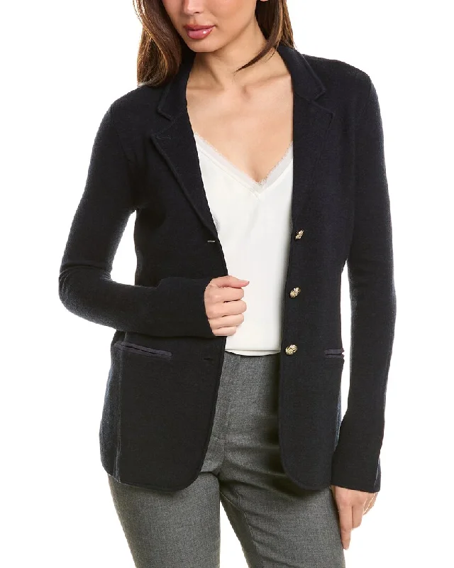 Bruno Magli Wool Sweater Blazer Women's Fashion Blazer