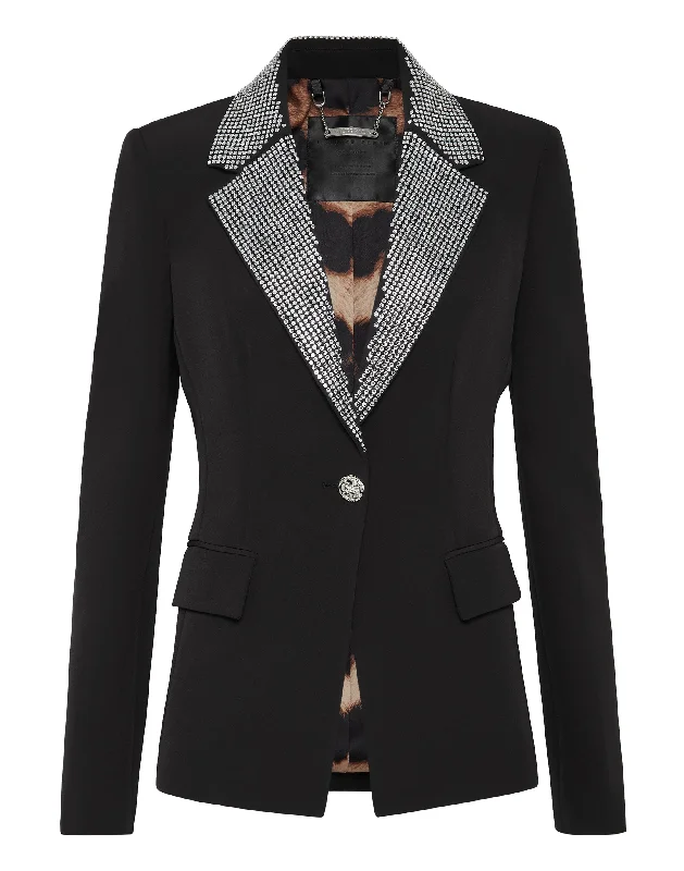 Cady Blazer Crystal with Crystals Women's Fashion Blazer
