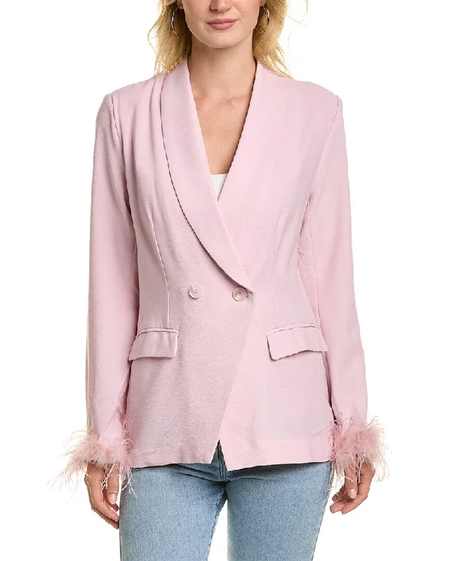FATE Feather Blazer Women's Brand Blazer