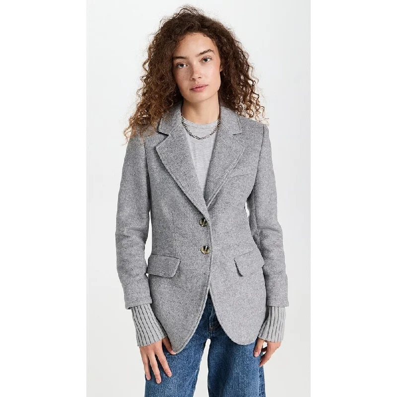 Favorite Daughter Women's The City Blazer, Forest Grey Fashion Women's Blazer
